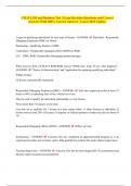 CSLB LAW and Business Test &vert; Exam Revision Questions and Correct Answers With 100&percnt; Correct Answers &vert; Latest 2025 Update&period;