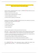 CSLB LAW Legal &vert; Exam Revision Questions and Correct Answers With 100&percnt; Correct Answers &vert; Latest 2025 Update&period;