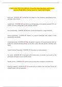CSLB LAW TEST EXAMPLES &vert; Exam Revision Questions and Correct Answers With 100&percnt; Correct Answers &vert; Latest 2025 Update&period;
