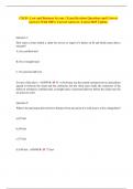 CSLB - Law and Business Set one &vert; Exam Revision Questions and Correct Answers With 100&percnt; Correct Answers &vert; Latest 2025 Update&period;