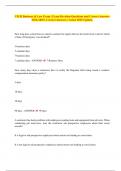 CSLB Business & Law Exam &vert; Exam Revision Questions and Correct Answers With 100&percnt; Correct Answers &vert; Latest 2025 Update&period;