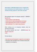 CNA Chapter 2 &vert;2025&sol;2026 Update &vert;Actual Complete Real  Exam Set Questions And Verified Answers &lpar; 100&percnt; Correct  solutions&rpar; Already Graded A&plus;&vert; Get It 100&percnt; Accurate&excl;&excl;
