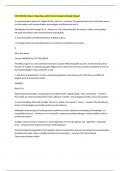 CMI-3358 Eko Exam 1 Questions with Correct Answers Already Passed 