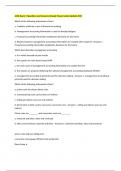 A306 Exam 1 Questions and Answers Already Passed Latest Update 2025