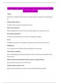 Post office exam Study guide-Questions with 100&percnt; Correct Answers