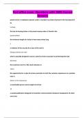 Post office exam -Questions with 100&percnt; Correct Answers