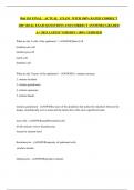 Biol 181 FINAL    ACTUAL   EXAM   WITH 100&percnt; RATED CORRECT   200&plus; REAL EXAM QUESTIONS AND CORRECT ANSWERS&vert; GRADED A&plus; &vert;2025 LATEST VERSION &vert; 100&percnt; VERIFIED