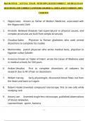 Biol 181 FINAL    ACTUAL   EXAM   WITH 100&percnt; RATED CORRECT   202 REAL EXAM QUESTIONS AND CORRECT ANSWERS&vert; GRADED A&plus; &vert;2025 LATEST VERSION &vert; 100&percnt; VERIFIED