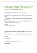 NS 660 Exam 2 &vert; COMPLETE QUESTIONS WITH 100&percnt; RATED CORRECT ANSWERS &vert;&vert; ALREADY GRADED A&plus;&vert;&vert;LATEST 2025&lpar;BRAND NEW&excl;&excl;&excl;&rpar;
