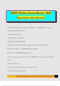 HBSS Written Exam Review 2025 Questions and Answers