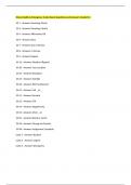 Disney Radio & Emergency Codes Exam Questions and Answers Graded A&plus;
