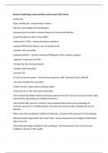 Human Parasitology exam questions and answers fully solved