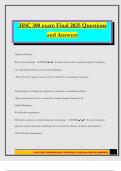 HSC 300 exam Final 2025 Questions and Answers