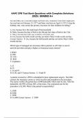 AAPC CPB Test Bank Questions with Complete Solutions 2025&vert; GRADED A&plus;