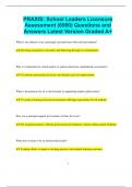 SLLA 6990 Bundled Exams Questions and Answers Multiple Versions Latest Updates &lpar;2025&sol;2026&rpar; &lpar;Complete and Accurate&rpar;