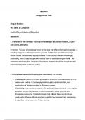 HED4805 Assignment 3 &lpar;ANSWERS&rpar; 2025 - DUE 25 July 2025