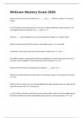 Wellcare Mastery Exam 2025