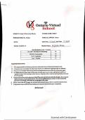 SPH4U Final Exam Physics &vert; 2025 Update with complete solutions - OVS
