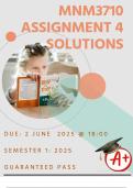 MNM3710 ASSIGNMENT 4 &vert; POSSIBLE ANSWERS &vert; DUE&colon; TODAY&colon; 2 JUNE 2025 &commat; 18&colon;00