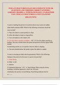 PEDS ATI PROCTORED EXAM 2025 COMPLETE WITH 200 QUESTIONS AND VERIFIED CORRECT ANSWERS