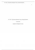 ACC 308 7-1 Final Project Submission&colon; Notes to Financial Statements