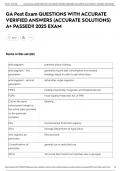 GA Pest Exam QUESTIONS WITH ACCURATE VERIFIED ANSWERS &lpar;ACCURATE SOLUTIONS&rpar; A&plus; PASSED&excl;&excl; 2025 EXAM