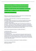 AWMA EXAM-REAL ACTUAL  EXAM-LATEST UPDATE 2025 &vert; COMPLETE QUESTIONS WITH CORRECT  DETAILED AND VERIFIED ANSWERS &vert; RATED 100&percnt; CORRECT &vert; GUARANTEED PASS&excl;&excl; ALREADY GRADED A&plus;