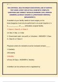 NHA &lpar;NATIONAL HEALTHCAREER ASSOCIATION&rpar; LINE OF SERVICE  TEST BANK LATEST 2025 ACTUAL EXAM WITH COMPLETE  QUESTIONS AND CORRECT DETAILED ANSWERS &lpar;100&percnt; VERIFIED  ANSWERS&rpar; &vert;ALREADY GRADED A&plus;&vert; &vert;&vert;PROFESSOR VERIFIED&vert;&vert;  &vert;&vert;BRANDNEW&excl;&excl;&excl;&vert;&vert; 