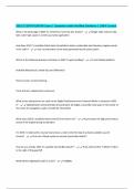 2025 Z CERTIFICATION Exam &vert; Questions with Verified Solutions &vert; 100&percnt; Correct