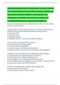 ABCP BOARD REVIEW EXAM-REAL ACTUAL  EXAM-ALL QUESTIONS-LATEST UPDATE 2025 &vert; COMPLETE QUESTIONS WITH CORRECT  DETAILED AND VERIFIED ANSWERS &vert; RATED 100&percnt; CORRECT &vert; GUARANTEED PASS&excl;&excl; ALREADY GRADED A&plus;
