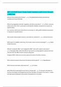 A&P 2 LECTURE Exam 1 Study Guide&vert; Questions with Correct Answers &vert; 100&percnt; Pass