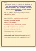 THE NATIONAL COUNSELING EXAM &lpar;NCE&rpar; PRACTICE EXAM AND  STUDYGUIDE LATEST 2025 ACTUAL EXAM WITH COMPLETE  QUESTIONS AND CORRECT DETAILED ANSWERS &lpar;100&percnt; VERIFIED  ANSWERS&rpar; &vert;ALREADY GRADED A&plus;&vert; &vert;&vert;PROFESSOR VERIFIED&vert;&vert;  &vert;&vert;BRANDNEW&excl;&excl;&excl;&vert;&vert;