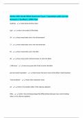 Abeka 10th Grade Bible Doctrines Exam &vert; Questions with Correct Answers &vert; Verified &vert; 100&percnt; Pass