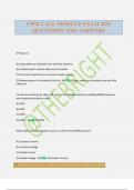 CWB 2 ALL MODULE EXAM 2025 QUESTIONS AND ANSWERS