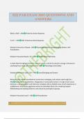 DJJ PAR EXAM 2025 QUESTIONS AND ANSWERS