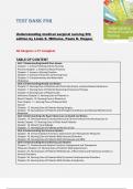 Understanding Medical-Surgical Nursing 6th Edition &ndash; Linda S&period; Williams&comma; Paula D&period; Hopper &ndash; All Chapters 1&ndash;57 &ndash; Complete Test Bank