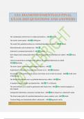 GIA DIAMOND ESSENTIALS FINAL EXAM 2025 QUESTIONS AND ANSWERS