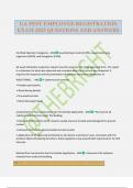 GA PEST EMPLOYEE REGISTRATION EXAM 2025 QUESTIONS AND ANSWERS