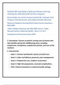 50 NCLEX-RN&ndash;style MCQs in Maternal&ndash;Newborn Nursing&comma; reflecting the 2025 NCLEX-RN Test Plan categories