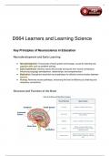 WGU D664 Learners And Learning Science Final Study Notes With Complete Solutions 2025&sol;2026 