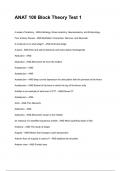ANAT 100 Block Theory Test 1 QUESTIONS AND CORRECT DETAILED ANSWERS 2025&sol;2026 &lpar;VERIFIED ANSWERS&rpar; &vert;ALREADY GRADED A&plus;&vert;&vert;BRAND NEW&excl;&excl;