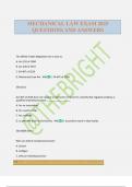 MECHANICAL LAW EXAM 2025 QUESTIONS AND ANSWERS