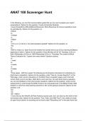 ANAT 100 Scavenger Hunt QUESTIONS AND CORRECT DETAILED ANSWERS 2025&sol;2026 &lpar;VERIFIED ANSWERS&rpar; &vert;ALREADY GRADED A&plus;&vert;&vert;BRAND NEW&excl;&excl;