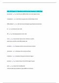BIOL 355 Exam 1 &vert; Questions with Correct Answers &vert; 100&percnt; Pass