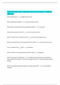 California Barber Exam &vert; Questions with Correct Answers &vert; Verified &vert; 100&percnt; Pass