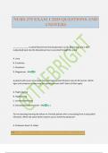 NURS 275 EXAM 1 2025 QUESTIONS AND ANSWERS