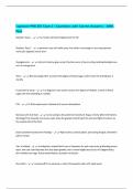 Capstone PNR 207 Exam 2 &vert; Questions with Correct Answers &vert; 100&percnt; Pass