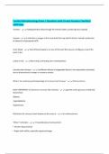 Cardiac Pathophysiology Exam &vert; Questions with Correct Answers&vert; Verified&vert; 100&percnt; Pass