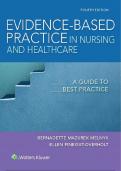 Evidence based practice in nursing healthcare a guide to best practice by fineout overholt ellen melnyk bernadette mazurek