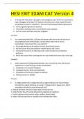 Hesi exit exam cat version 4